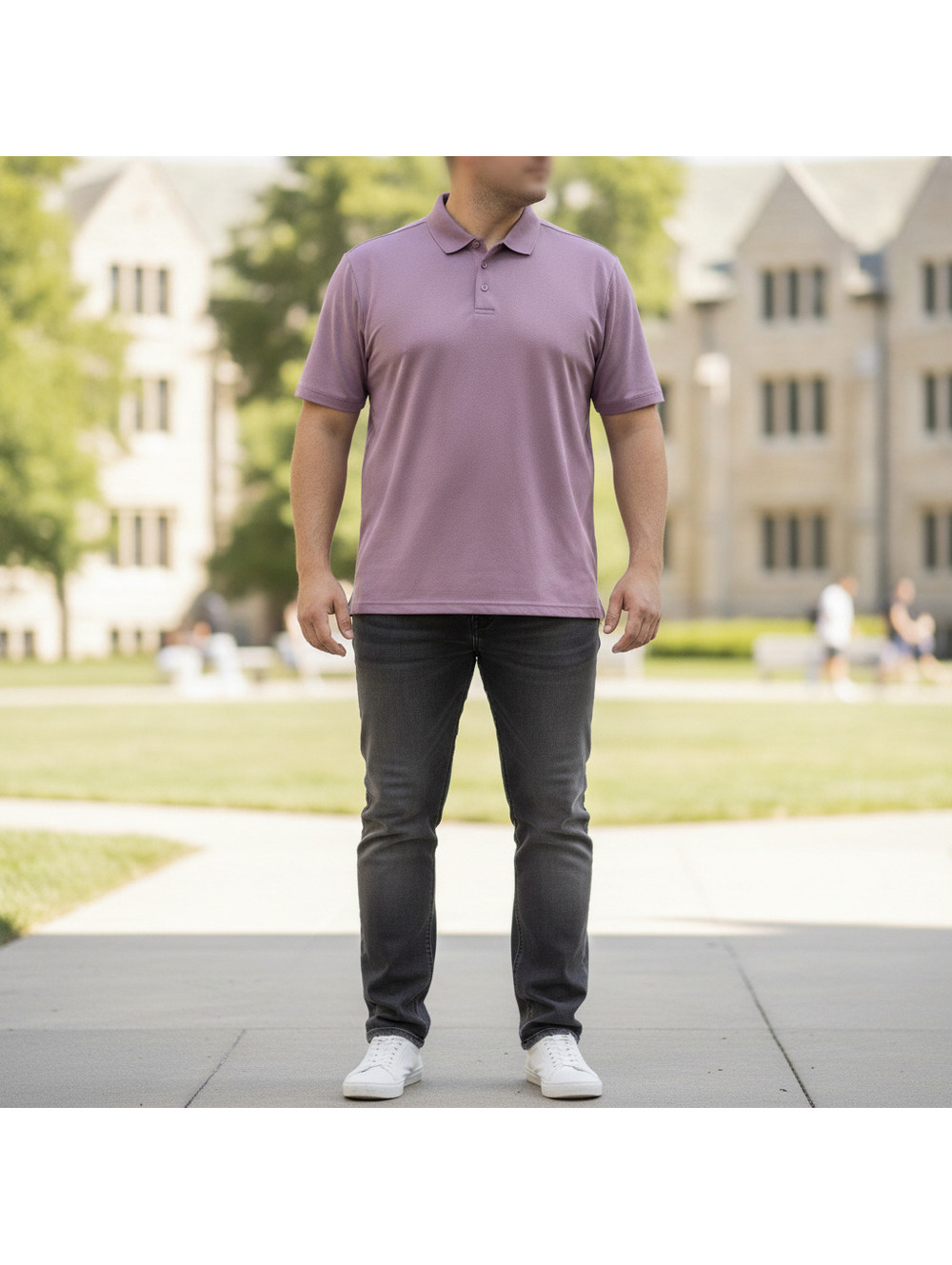 NWOT | Member's Mark | XXL | Men's Purple Polo Shirt